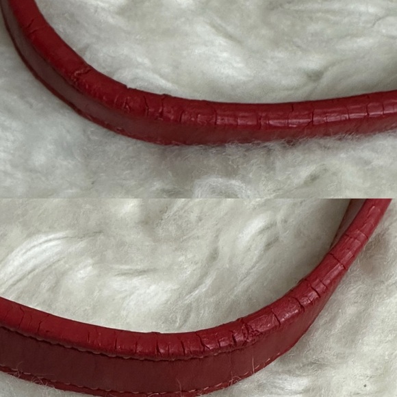 💯Authentic PRADA 
Jacquard Logo Hobo Corda Rosso🍀 - Picture 12 of 17